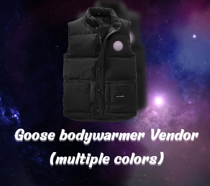 Goose bodywarmer Vendor